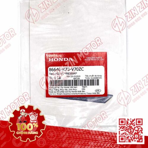Alternative view of TEM CHỮ PGM-FI DÁN XE FUTURE 125 FI, FUTURE LED TYPE3 86646K73V70ZC