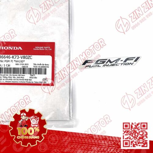 TEM CHỮ PGM-FI DÁN XE FUTURE 125 FI, FUTURE LED TYPE5 86646K73V80ZC