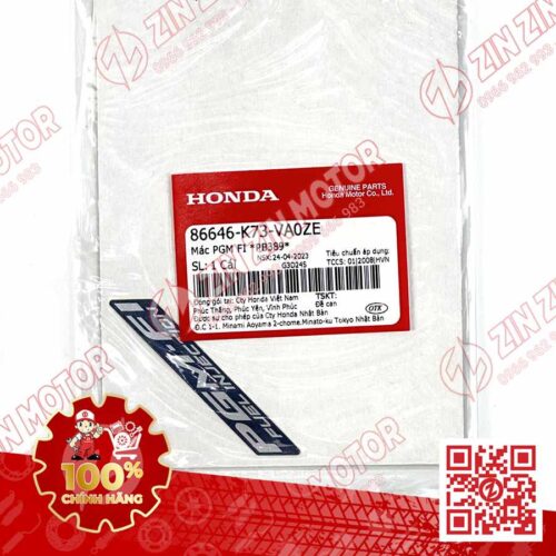 Alternative view of TEM CHỮ PGM-FI DÁN XE FUTURE 125 FI, FUTURE LED TYPE1 86646K73VA0ZE