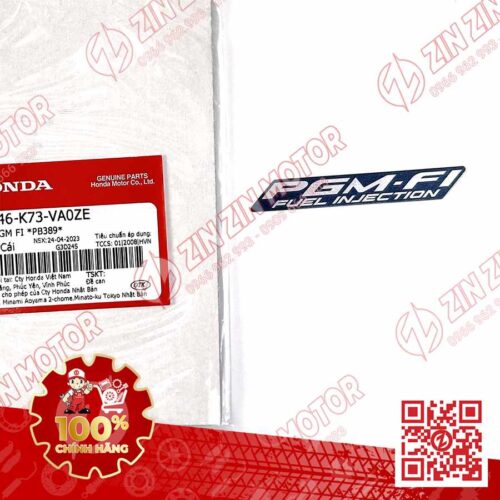 TEM CHỮ PGM-FI DÁN XE FUTURE 125 FI, FUTURE LED TYPE1 86646K73VA0ZE
