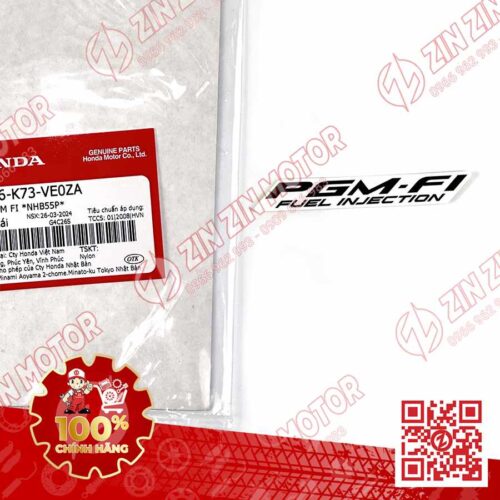 TEM CHỮ PGM-FI DÁN XE FUTURE 125 FI, FUTURE LED TYPE3 86646K73VE0ZA