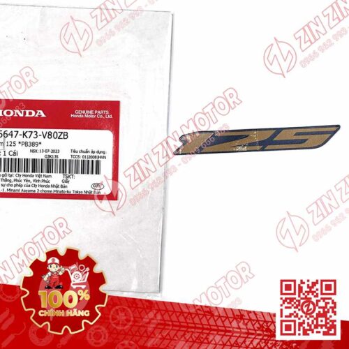 MÁC 125, TEM CHỮ 125 XE FUTURE 125 FI, FUTURE LED TYPE1 86647K73V80ZB