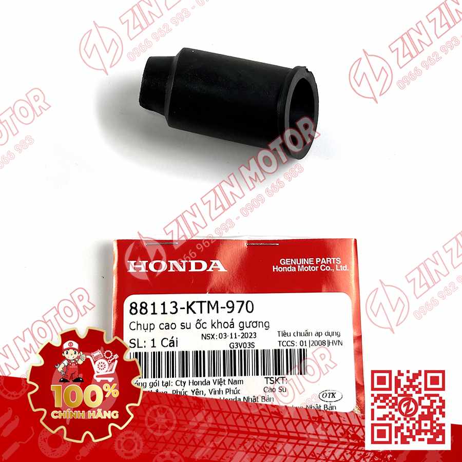 CHỤP CAO SU CHÂN GƯƠNG FUTURE 125 MẬP, FUTURE FI 125, FUTURE BXC 125 2014 2015 2016 2017  CHÍNH HÃNG