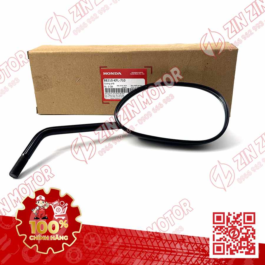 KÍNH CHIẾU HẬU FUTURE 125 MẬP, FUTURE FI 125, FUTURE BXC 125 2014 2015 2016 2017 PHẢI CHÍNH HÃNG
