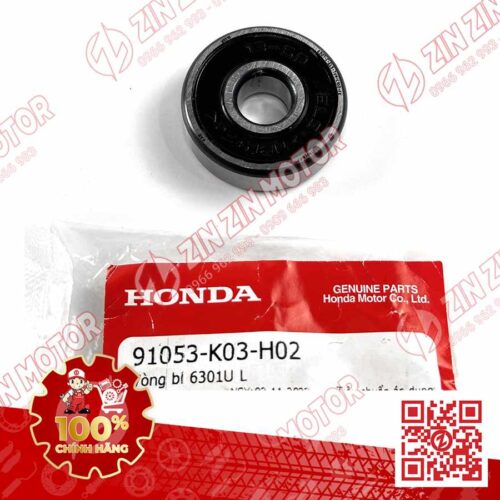 Alternative view of VÒNG BI BẠC ĐẠN SAU FUTURE 125 MẬP, FUTURE FI 125, FUTURE BXC 125 2014 2015 2016 2017 PHẢI , WAVE RSX 2019 2020 2021 2022 2023 , WAVE ALPHA 2017 - 2023 2024 - 2025 91053K03H02 CHÍNH HÃNG
