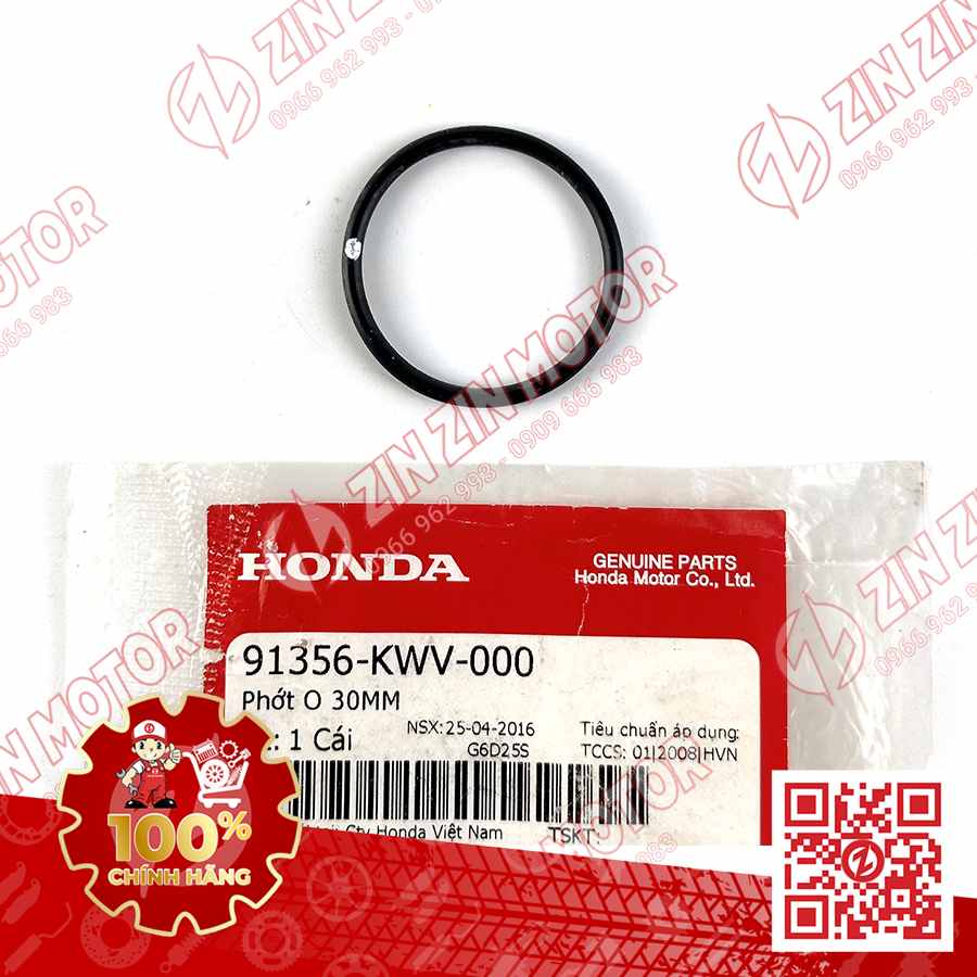 PHỚT O 30MM, RON NẮP THĂM ĐIỆN FUTURE 125 MẬP, FUTURE FI 125, FUTURE BXC 125 2014 2015 2016 2017 CHÍNH HÃNG