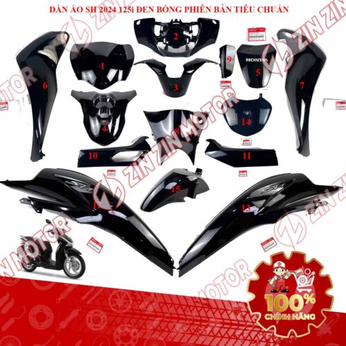 Alternative view of DÀN ÁO SH 2024 SH 160i, SH 125i, DÀN ÁO XE SH160i, DÀN ÁO SH125i 2024 CHÍNH HÃNG