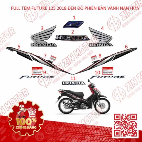 Alternative view of TEM XE FUTURE 125 FI, FUTURE LED 2018 2019 2020 2021 2022 2023 2024 2025 2026 CHÍNH HÃNG