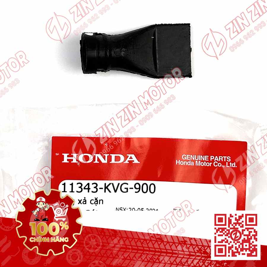 Ống Xả Cặn SH, SH Mode, AB, Lead, Vision Và Nhiều Dòng Xe Honda Khác 11343KVG900 Chính Hãng