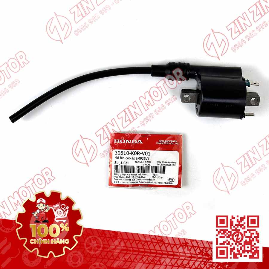 Mobin Sườn SH 2020 - 2026, SH 160i 2023 - 2026, SH 150i 2020 2021 2022, SH125i 2020 - 2026 30510K0RV01 Chính Hãng