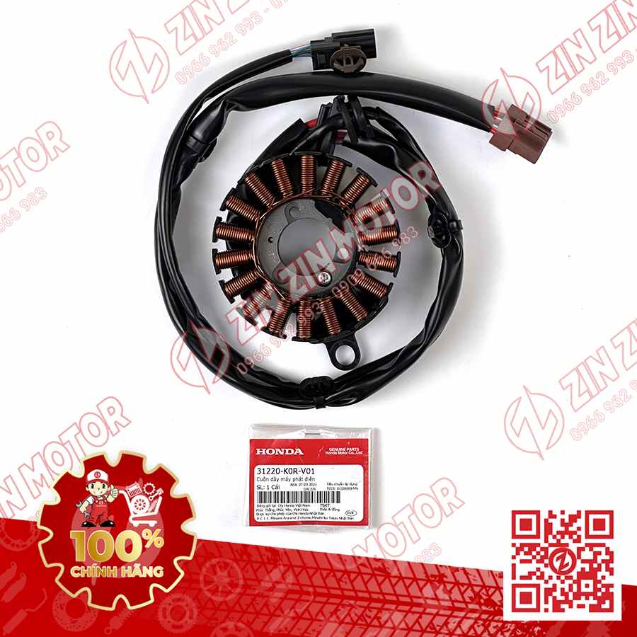 Cuộn Lửa SH 125i 2023 2024, SH125i 2020 2021 2022 31220K0RV01 Chính Hãng
