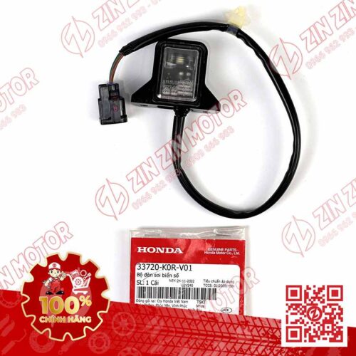 Đèn Soi Biển Số SH 2020 - 2026, SH 160i 2023 - 2026, SH 150i 2020 2021 2022, SH125i 2020 - 2026 33720K0RV01 Chính Hãng