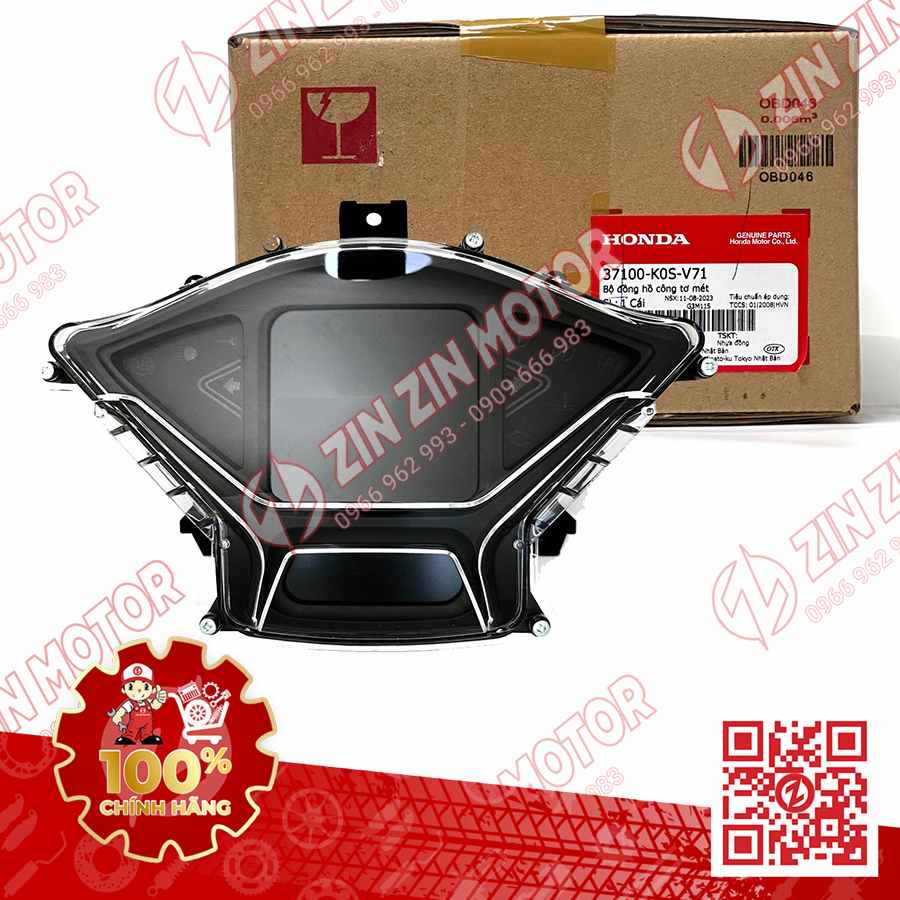 Đồng Hồ Xe SH 160i 2024, SH160i 2024 ABS 37100K0SV71 Chính Hãng