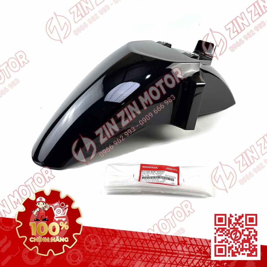Chắn Bùn Dè Trước SH 2024-2026 Đen 61100K0RV00ZA Chính Hãng