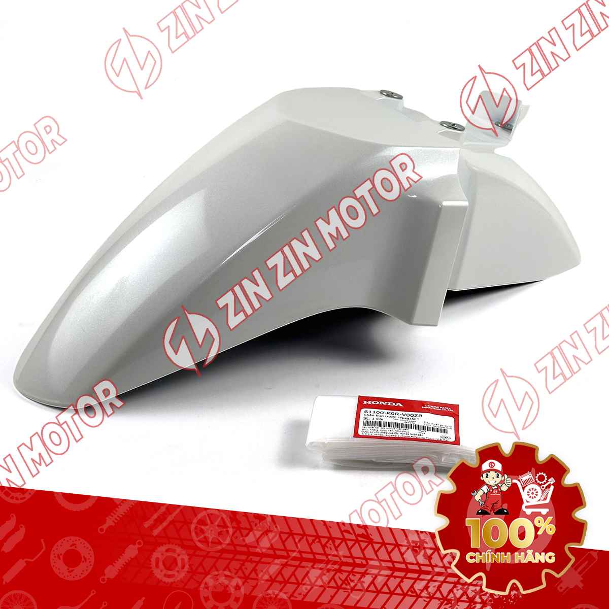 Chắn Bùn Dè Trước SH 2024, SH 160i 2024, SH125i 2024 Trắng 61100K0RV00ZB Chính Hãng