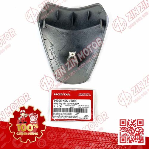 Alternative view of Ốp Nhựa Trước Mặt Nạ Nhỏ SH 2024, SH 160i, SH125i Xám Xi Măng 64305K0SV50ZC Chính Hãng