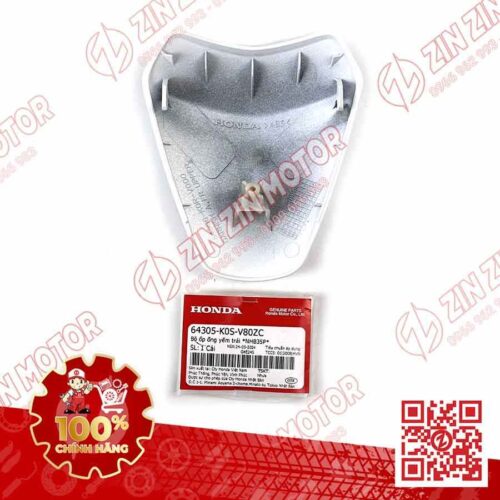 Alternative view of Ốp Nhựa Trước Mặt Nạ Nhỏ SH 2024, SH 160i, SH125i Trắng 64305K0SV80ZC Chính Hãng
