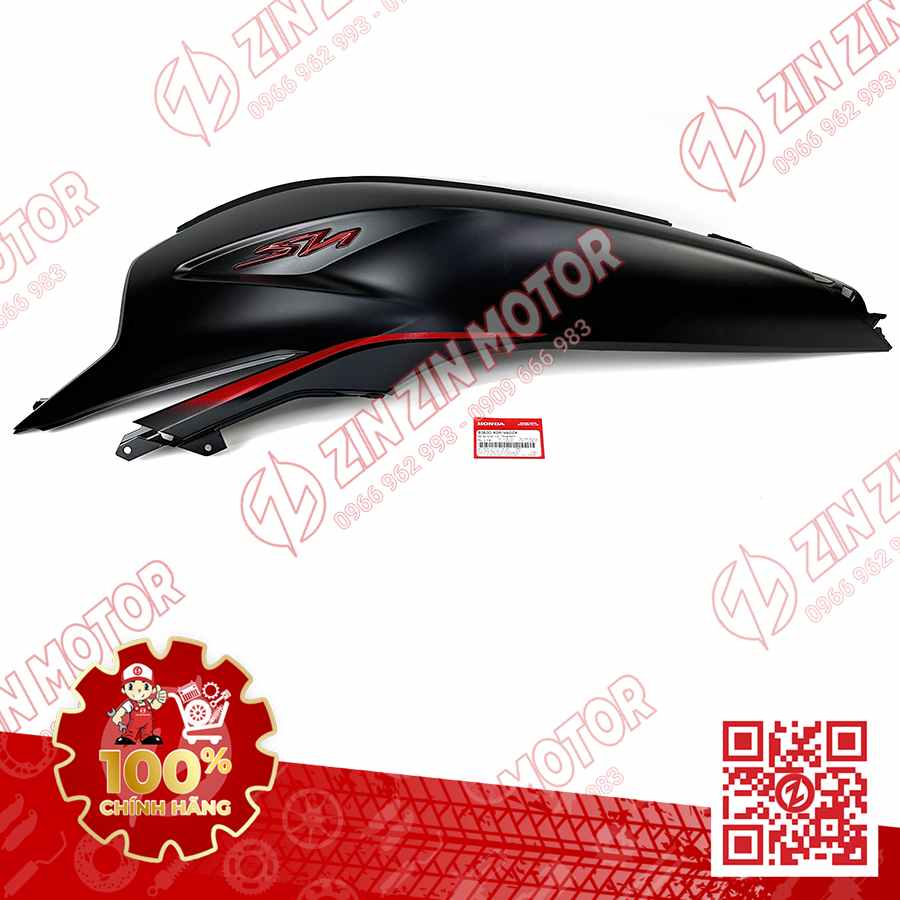 Bụng Sau Trái, Ốp Sườn SH 125i 2024 Đen Nhám (Có Tem) 83600K0RV60ZA Chính Hãng
