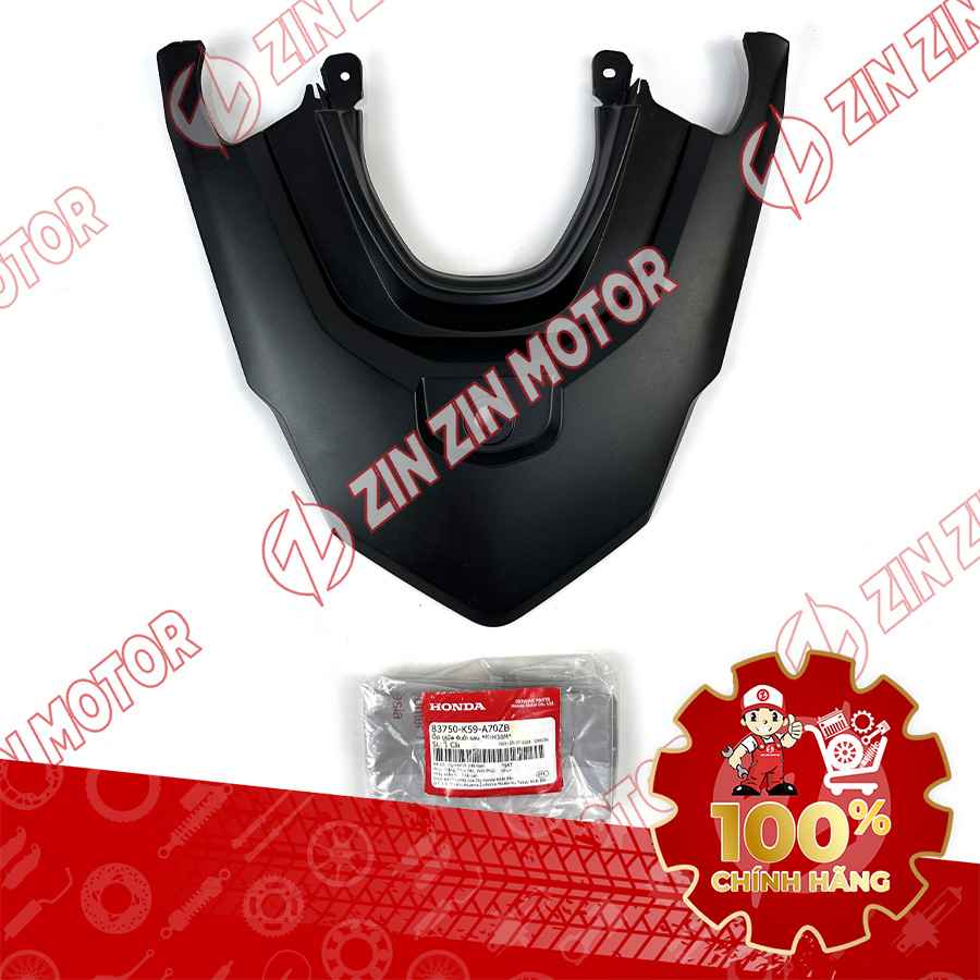 NẮP ỐP ĐUÔI SAU, MU RÙA VARIO 125 2023 2024 83750K59A70ZB CHÍNH HÃNG