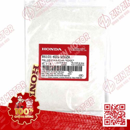 Alternative view of Tem Honda 65MM Dán Mặt Nạ Trước SH 125/160i 2024 - 2026 Đỏ 86101K0SV80ZA Chính Hãng