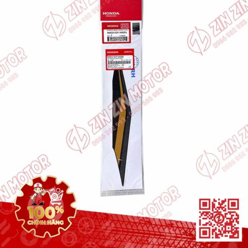 Alternative view of TEM ỐP SƯỜN VARIO 125 2023 2024 PHẢI ĐEN VÀNG 86832K2VN40ZA CHÍNH HÃNG
