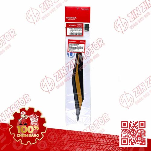 Alternative view of TEM ỐP SƯỜN VARIO 125 2023 2024 TRÁI ĐEN VÀNG 86833K2VN40ZA CHÍNH HÃNG