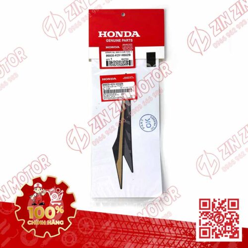 Alternative view of TEM ỐP SƯỜN VARIO 125 2023 2024 TRÁI ĐEN VÀNG 86835K2VN50ZB CHÍNH HÃNG
