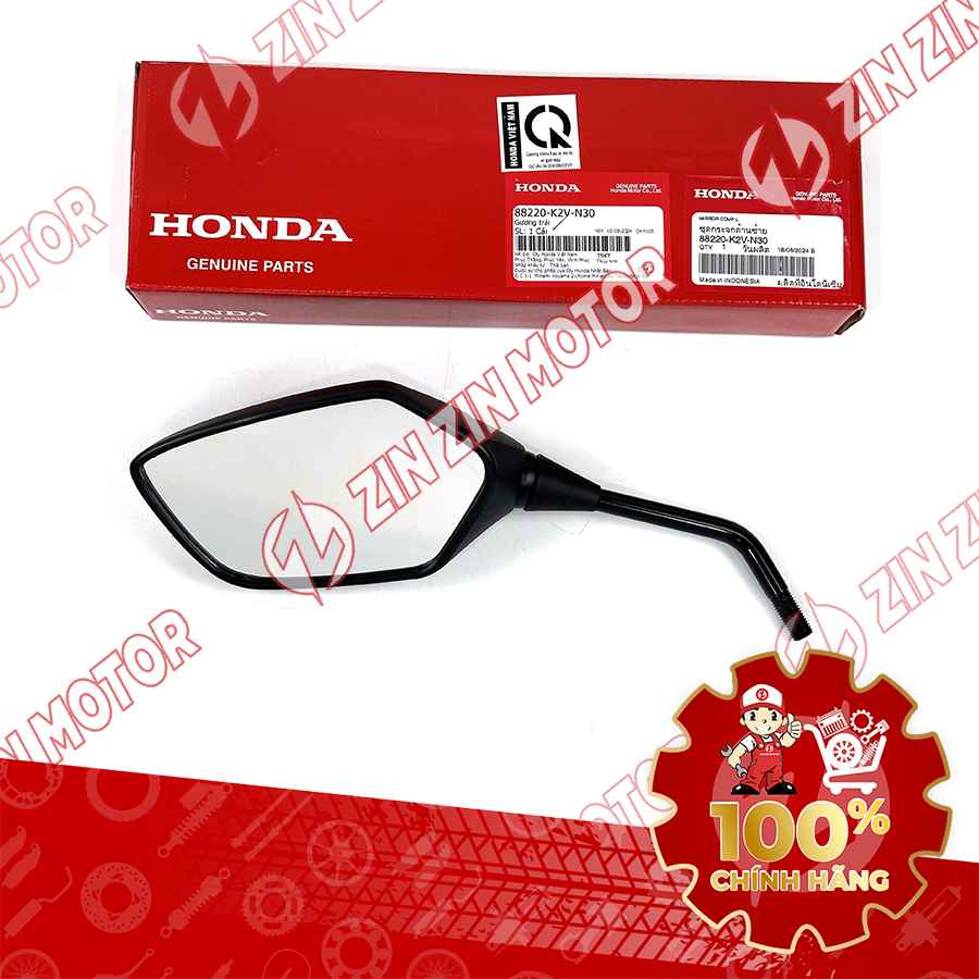 GƯƠNG TRÁI, KÍNH CHIẾU HẬU VARIO 125 2023 2024 88220K2VN30 CHÍNH HÃNG