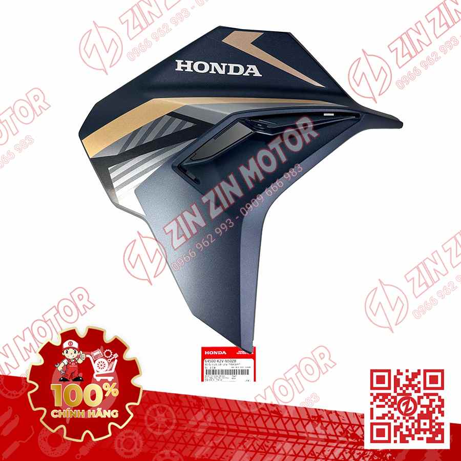 ỐP BỬNG TRƯỚC PHẢI, CÁNH YẾM VARIO 125 2023 2024 XANH NHÁM 64500K2VN50ZB CHÍNH HÃNG