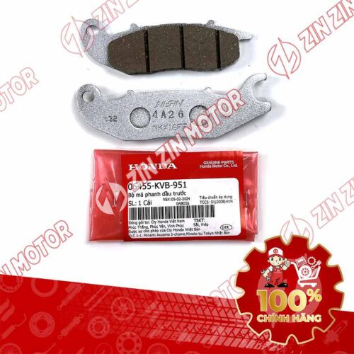 MÁ PHANH, BỐ THẮNG TRƯỚC SH MODE 2020 2021 2022 2023 2024 BẢN PHANH ABS 06455KVB951 CHÍNH HÃNG