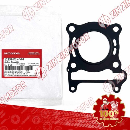 GIOĂNG ĐẦU QUY LÁT, RON ĐẦU LÒNG XE SH MODE 2020 - 2024 , AB 125 2026 12251K1NV01 CHÍNH HÃNG