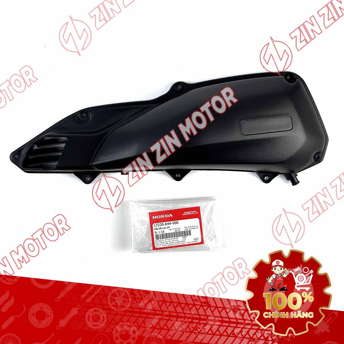 NẮP PÔ E, ỐP HỘP LỌC GIÓ VISION 2014 2015 2016 2017 2018 2019 2020 17235K44V00 CHÍNH HÃNG