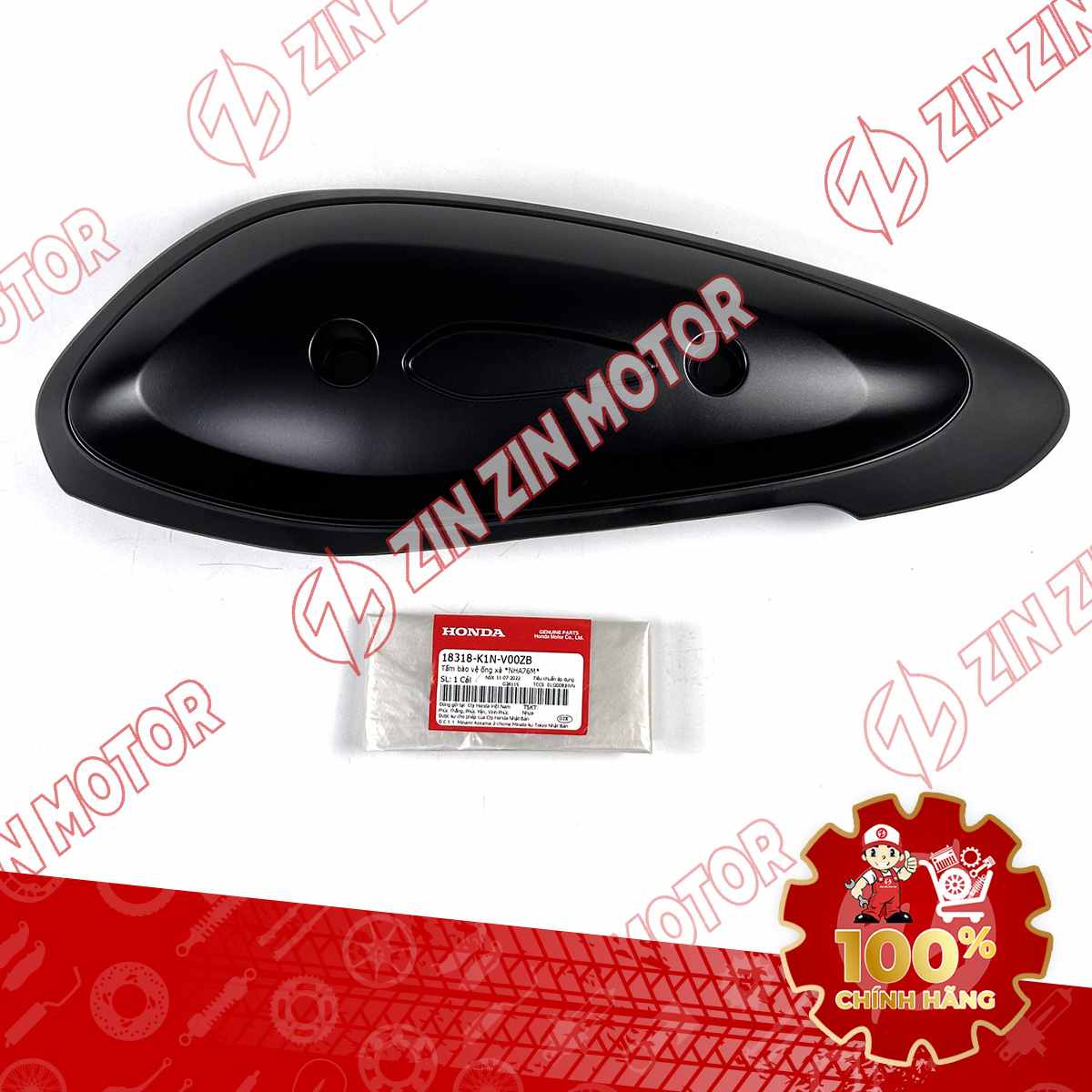 ỐP PÔ SH MODE 2020 2021 2022 2023 2024 MÀU ĐEN 18318K1NV00ZB CHÍNH HÃNG