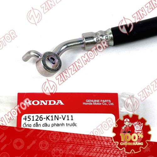 Alternative view of ỐNG DẪN, DÂY DẦU PHANH TRƯỚC SH MODE 2020 2021 2022 2023 (ABS) DÂY DẦU A 2020-2023 45126K1NV11 CHÍNH HÃNG