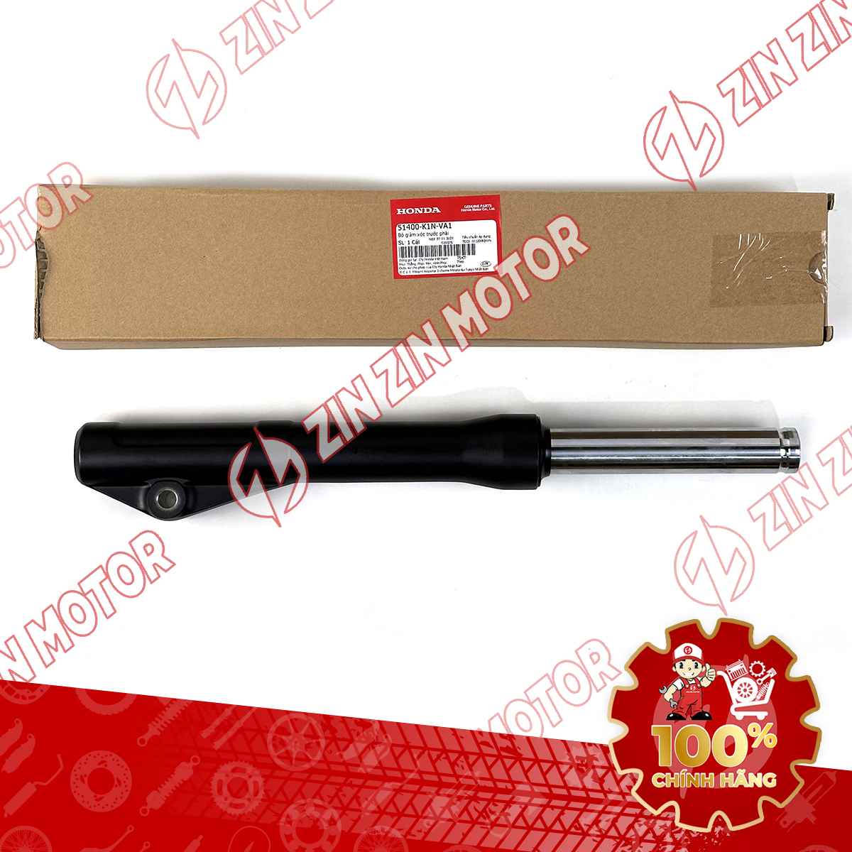 PHUỘC TRƯỚC SH MODE 2024 (MÀU ĐEN - PHANH ABS) ĐEN NHÁM PHẢI 51400K1NVA1 CHÍNH HÃNG