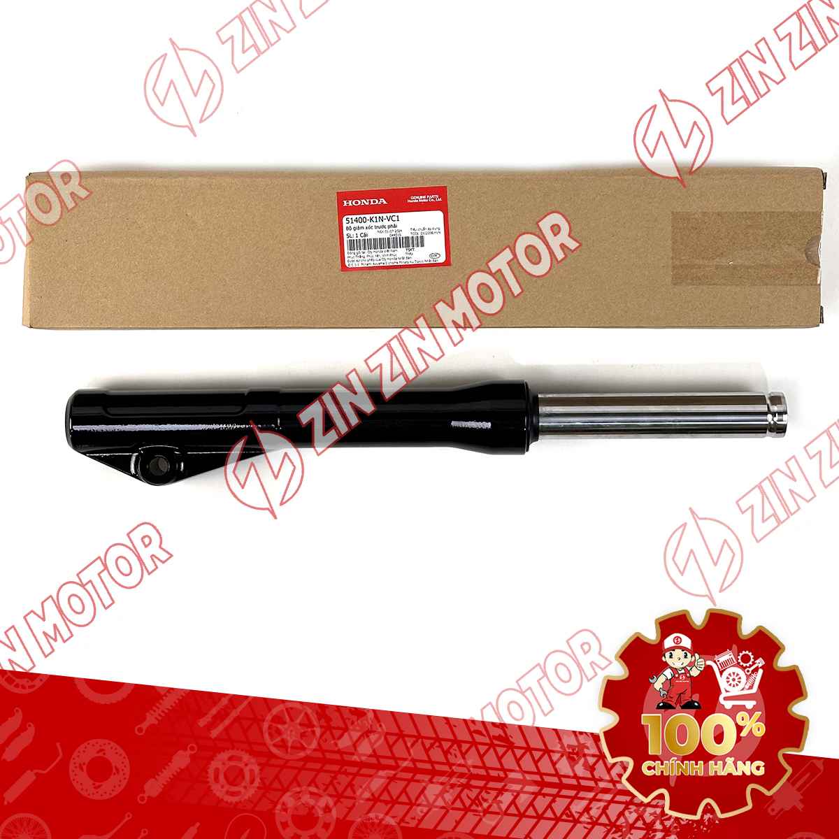 PHUỘC TRƯỚC SH MODE 2024 (MÀU ĐEN - PHANH ABS) ĐEN BÓNG PHẢI 51400K1NVC1 CHÍNH HÃNG