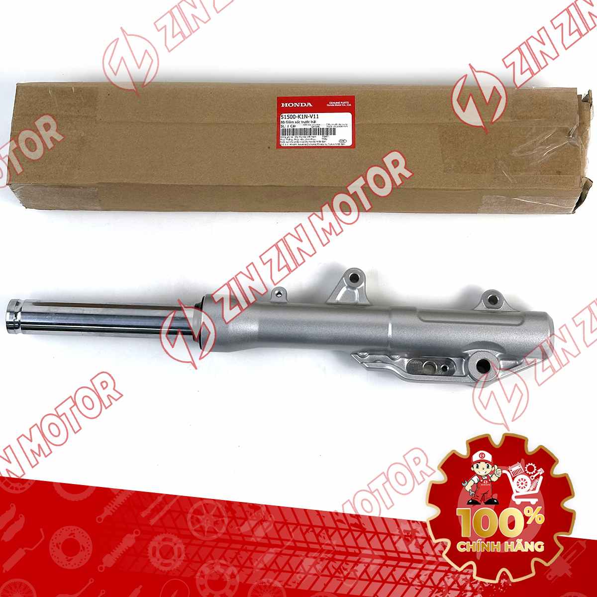 PHUỘC TRƯỚC SH MODE 2020 2021 2022 2023 ( MÀU BẠC ) BÊN TRÁI BẢN PHANH ABS 51500K1NV11 CHÍNH HÃNG