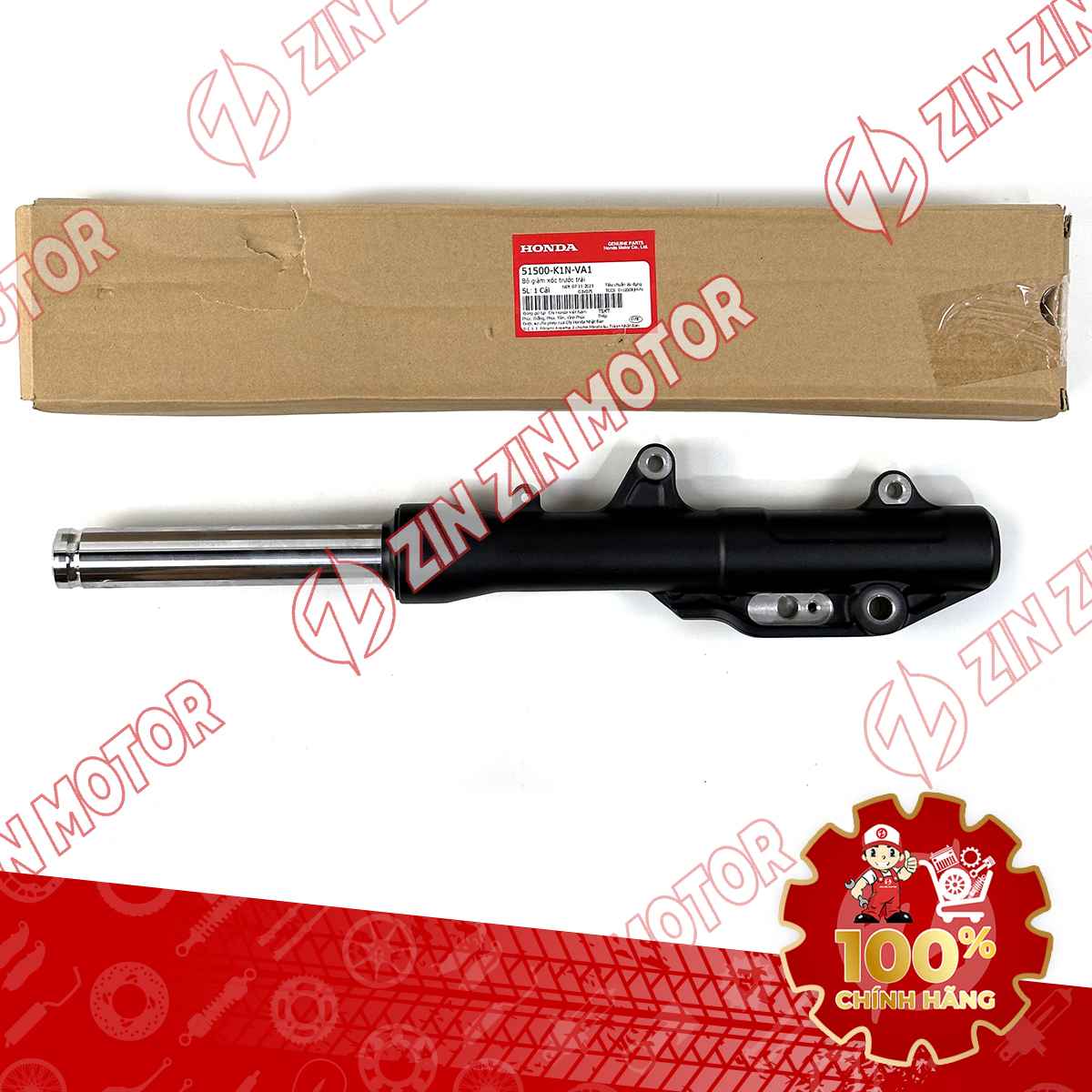 PHUỘC TRƯỚC SH MODE 2024 (MÀU ĐEN - PHANH ABS) ĐEN NHÁM BÊN TRÁI 51500K1NVA1 CHÍNH HÃNG