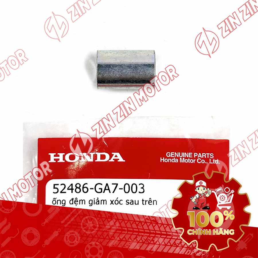 ỐNG ĐỆM, BẠC LÓT TRÊN PHUỘC SAU SH MODE 2020 2021 2022 2023 2024 , WAVE RSX 2019 2020 2021 2022 2023 , WAVE ALPHA 2017 - 2023 2024 - 2025, WAVE BLADE 110 , SH 125/160i 2026 52486GA7003 CHÍNH HÃNG
