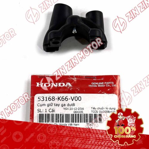 CỤM GIỮ TAY GA SH MODE 2020 - 2024, SH 125/160i 2026 MIẾNG DƯỚI 53168K66V00 CHÍNH HÃNG