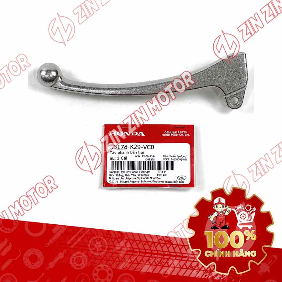 TAY THẮNG SH MODE 2020 2021 2022 2023 BÊN TRÁI ABS 2020-2023 53178K29VC0 CHÍNH HÃNG