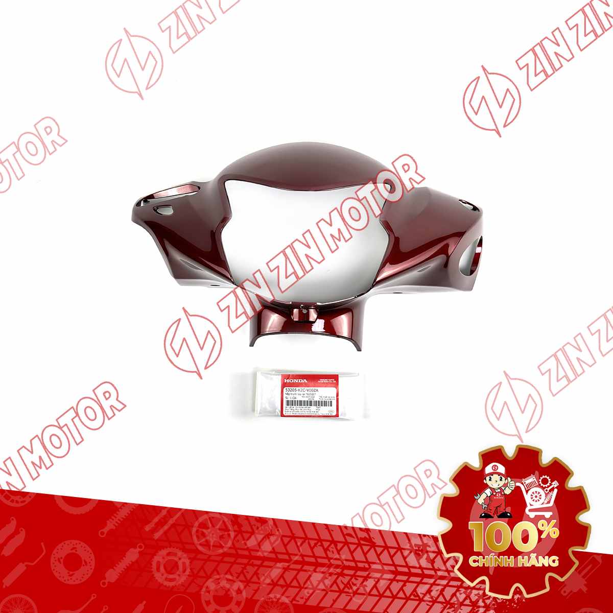 ỐP ĐẦU VISION 2021 2022 ĐỎ MẬN *R350C* 53205K2CV00ZA CHÍNH HÃNG