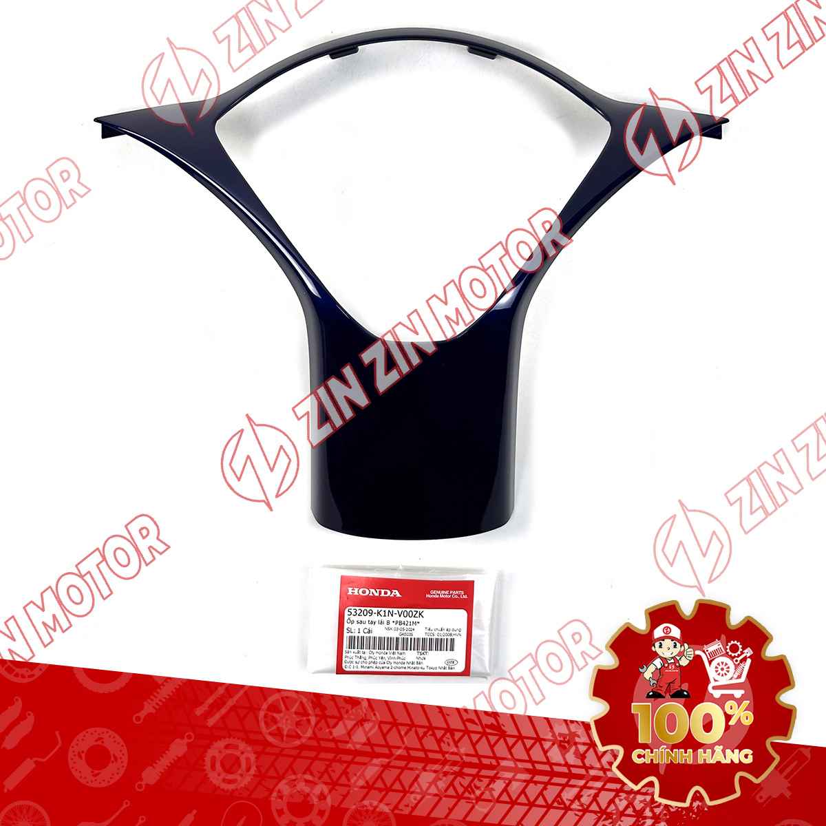 ỐP VIỀN ĐỒNG HỒ SH MODE 2023 2024 XANH MỰC 2023-2024 53209K1NV00ZK CHÍNH HÃNG