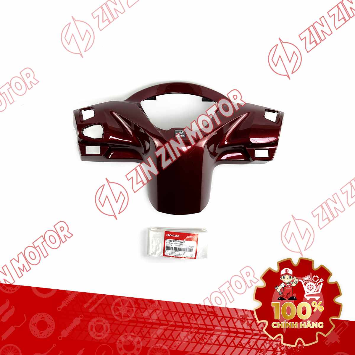 BỢ CỔ VISION 2021 2022 ĐỎ ĐẬM *R350C* 53210K2CV00ZA CHÍNH HÃNG
