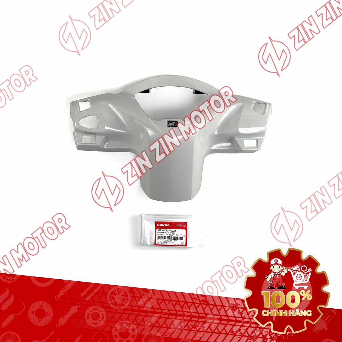 BỢ CỔ VISION 2021 2022 TRẮNG *NHB35P* 53210K2CV00ZD CHÍNH HÃNG