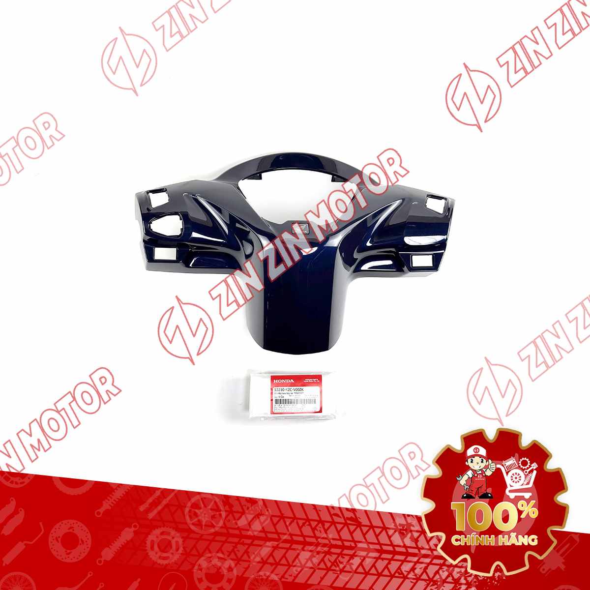 BỢ CỔ VISION XANH ĐẬM 2021 2022 XANH ĐẬM *PB426P* 53210K2CV00ZK CHÍNH HÃNG