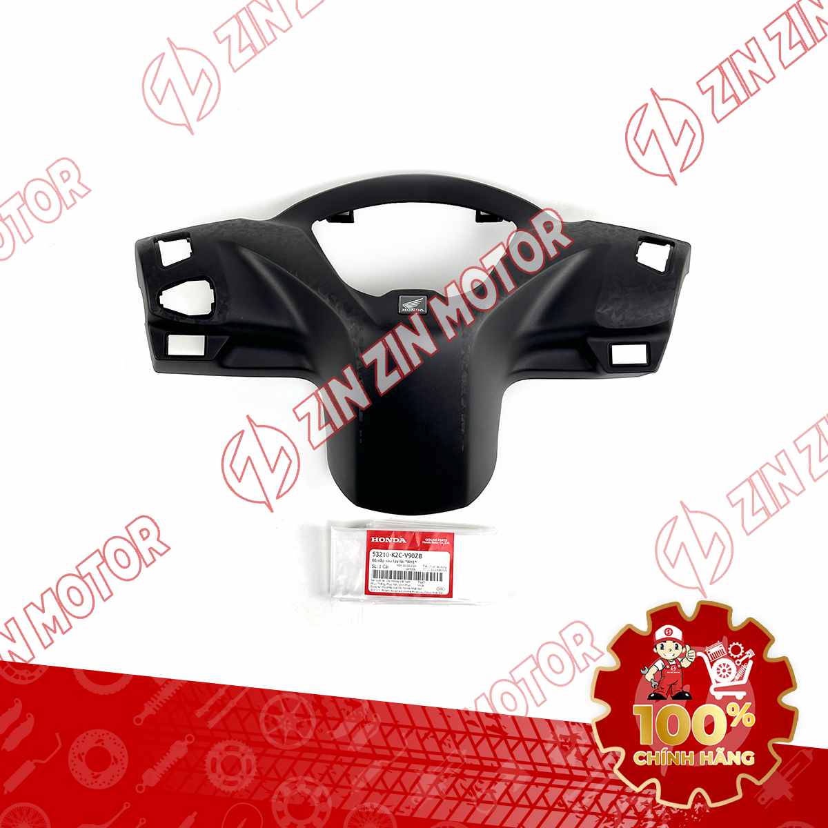 BỢ CỔ VISION 2023 2024 2025 2026 ĐEN HOA VĂN *NH1* 53210K2CV90ZB CHÍNH HÃNG
