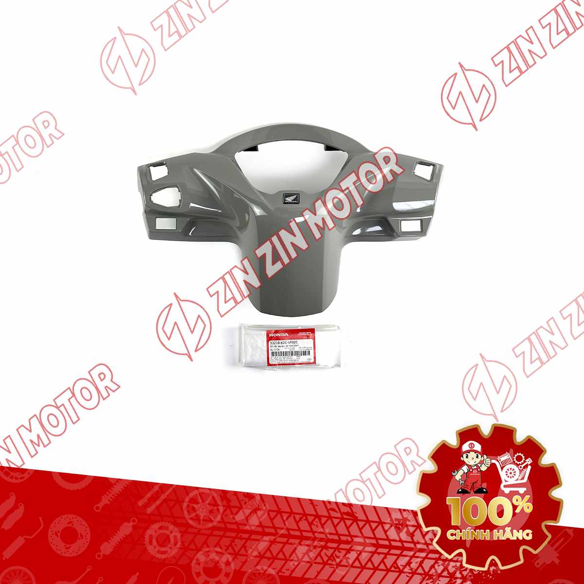 BỢ CỔ VISION 2023 2024 2025 2026 XÁM XI MĂNG *NHC60P* 53210K2CVF0ZC CHÍNH HÃNG