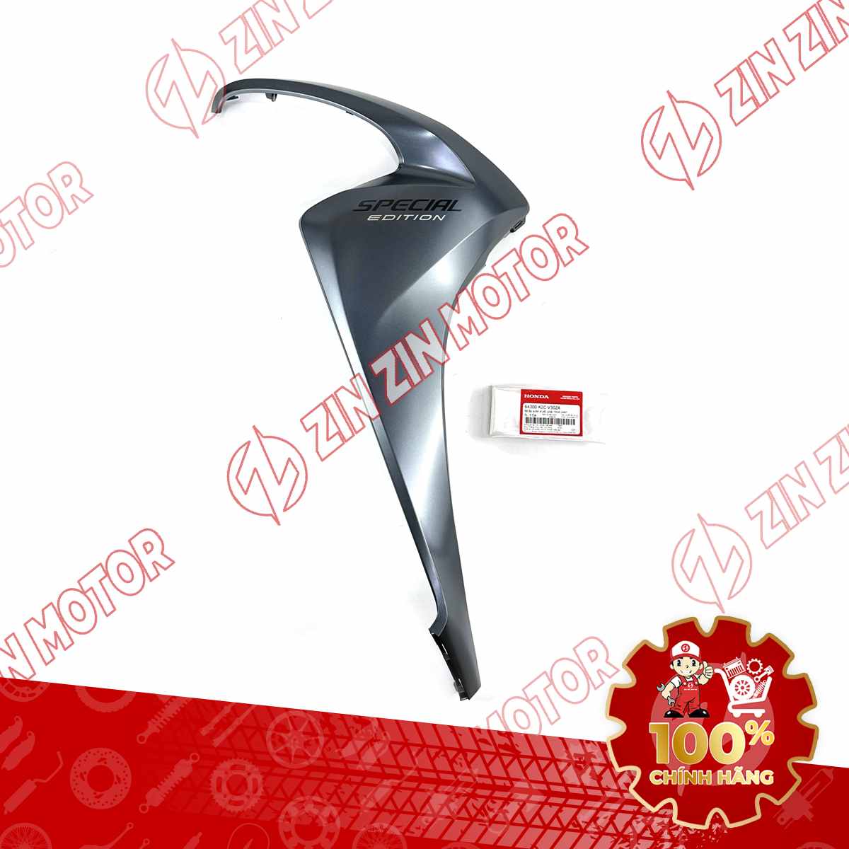 BỬNG PHẢI, CÁNH YẾM VISION 2021 2022 2023 2024 XANH XÁM *NHC34M* 64300K2CV30ZA CHÍNH HÃNG