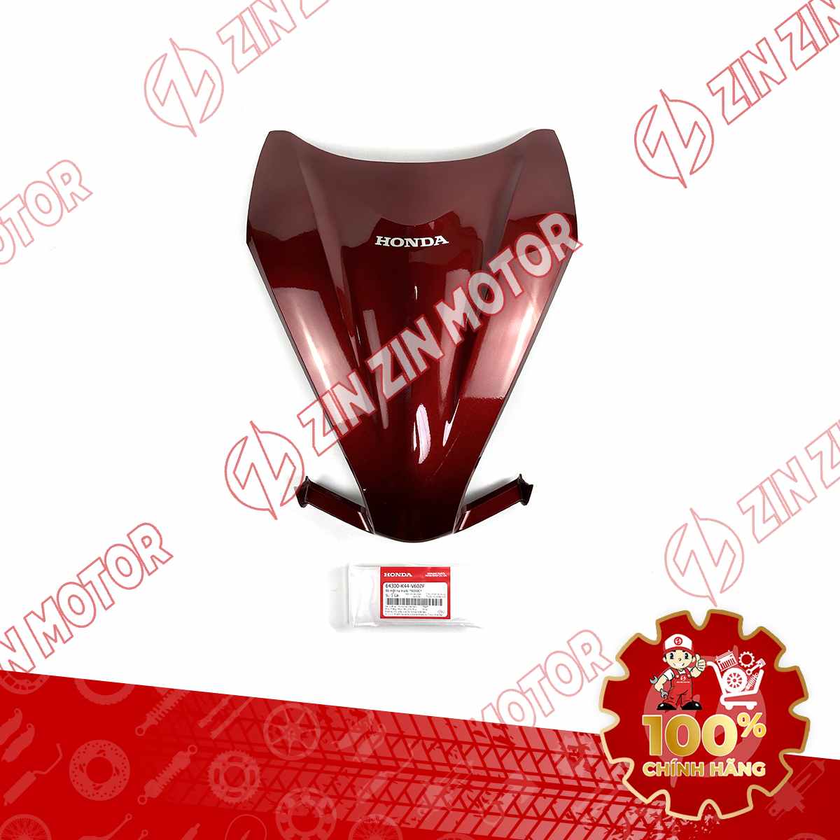 ỐP MẶT NẠ TRƯỚC VISION 2014 2015 2016 2017 2018 2019 2020 ĐỎ ĐÔ 2014-2019 64300K44V60ZF CHÍNH HÃNG